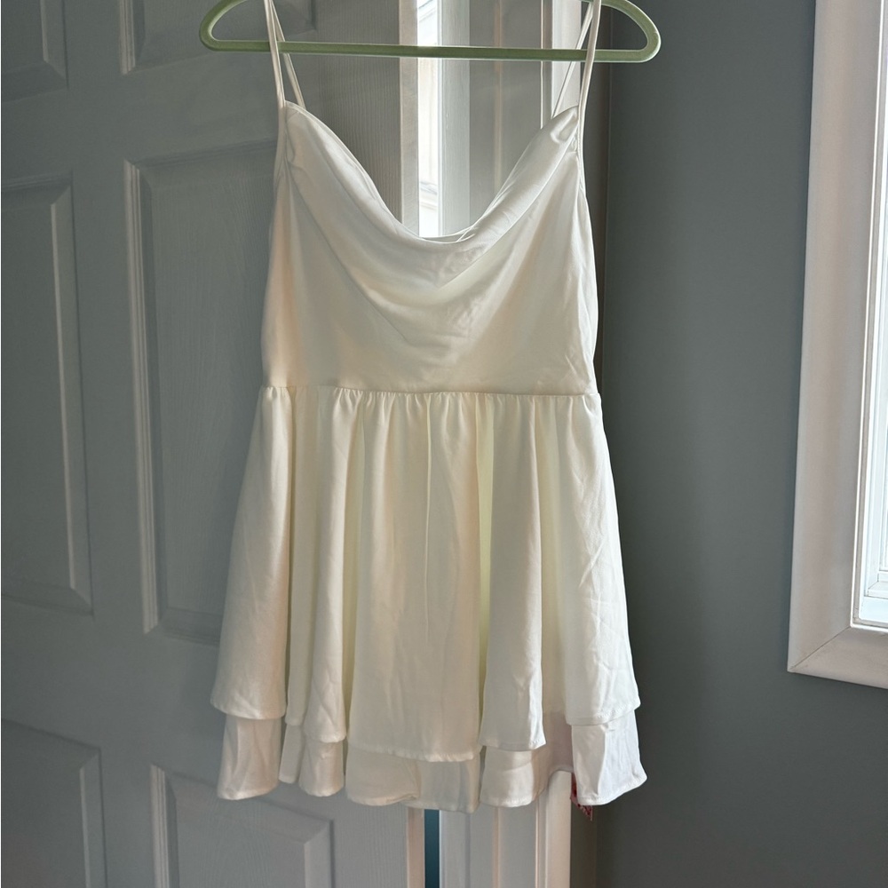 Elegant White Women's Top